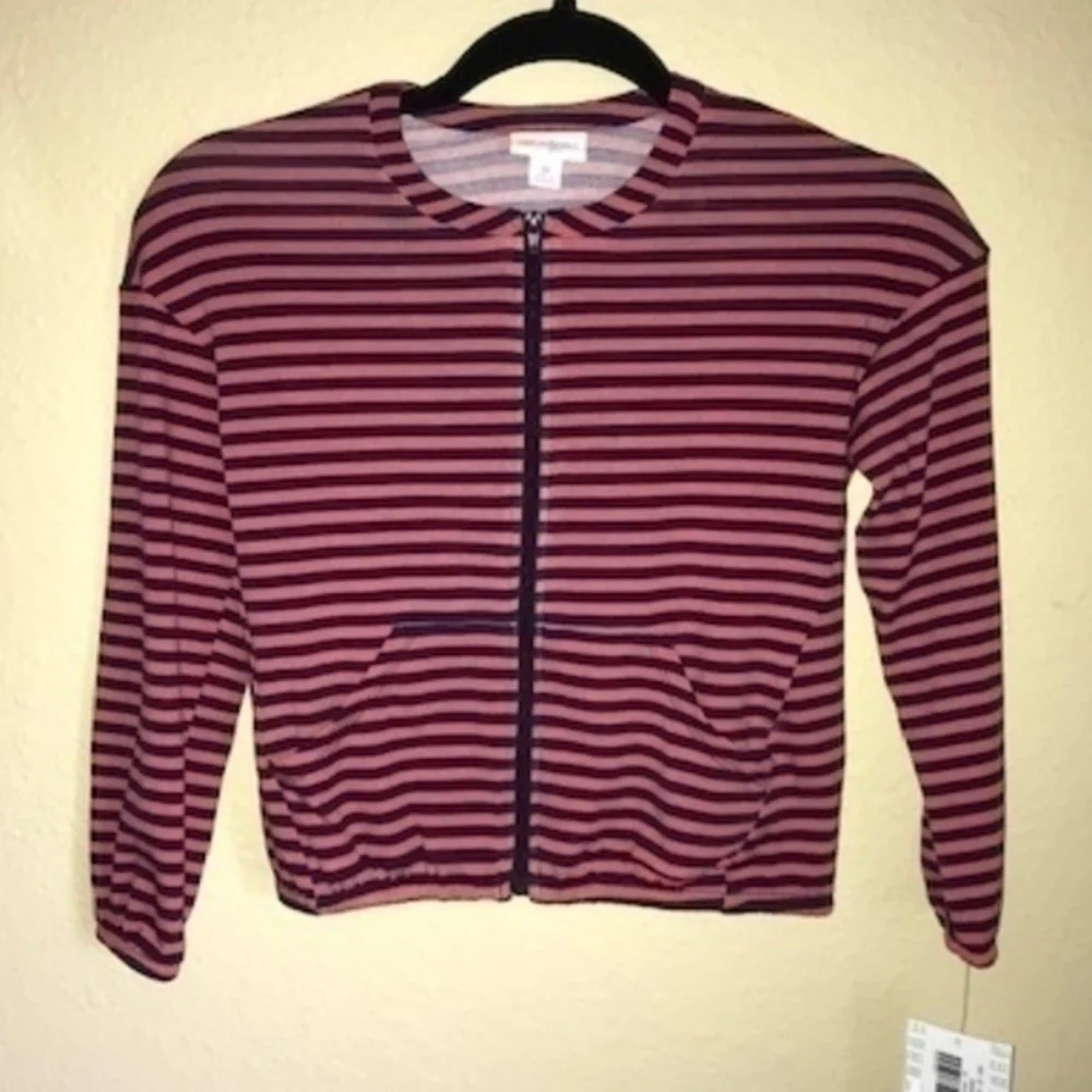 LULAROE STRIPED MONROE (SIZE 10)